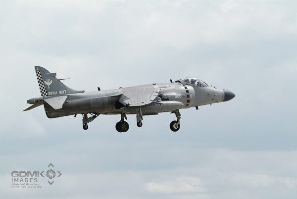 Sea Harrier Aeroplane Hovering Sea Harrier Aeroplane Hovering