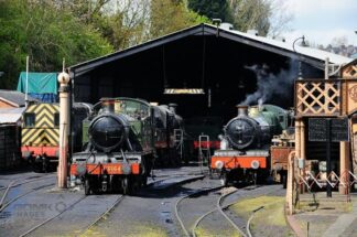 Great Western Railway Steam Locos on Bridgnorth Shed