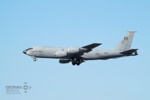 USAF KC-135 Aeroplane Taking Off