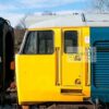 Class 50 cab Side view of the cab of a Class 50 diesel loco at the East Lancs Railway