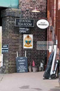 NAAFI open at Quorn and Woodhouse station on the Great Central Railway