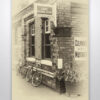 1960s Antique Effect Railway Station Wall Art Print 1960s Antique Effect Railway Station Wall Art Print