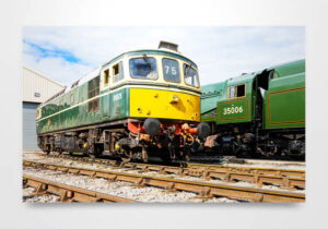 Class 33 and 35006 Wall Art Print