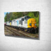 Double Headed Railfreight Class 37s Canvas Art Print Double Headed Railfreight Class 37s Canvas Art Print
