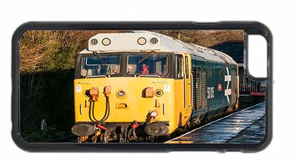 Class 50 50015 Valiant at Rawtenstall Railway Station Mobile Phone Case