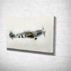 Spitfire Mk IX MK356 Digital Art Canvas Print