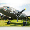 USAAF C47 Dakota Drag em Oot Wall Art Print USAAF C47 Dakota Drag em Oot Wall Art Print