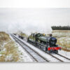 Witherslack Hall in the Snow Wall Art Print Witherslack Hall in the Snow Wall Art Print