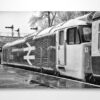 Black and White Class 50 Loco 50015 in the Rain Wall Art Print Black and White Class 50 Loco 50015 in the Rain Wall Art Print