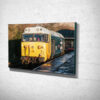 Class 50 50015 Valiant at Rawtenstall Railway Station Canvas Print Class 50 50015 Valiant at Rawtenstall Railway Station Canvas Print