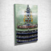 Bonnet Artwork on a Chevrolet Truck Canvas Print