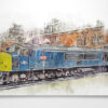 Class 45 Loco 45104 Wall Art Print Class 45 Loco 45104 Wall Art Print