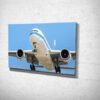 Kuwait Airways Boeing 777 Landing Canvas Print Kuwait Airways Boeing 777 Landing Canvas Print