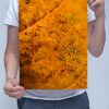 Man Holding Brown Leaf Textures Wall Art Print Man Holding Brown Leaf Textures Wall Art Print
