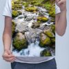 Man Holding Rocky Stream in Snowdonia Wall Art Print Man Holding Rocky Stream in Snowdonia Wall Art Print