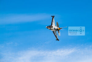 RNLAF F-16 undertaking a dramatic performance takeoff