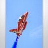 Up Close to A Red Arrow Wall Art Print Up Close to A Red Arrow Wall Art Print