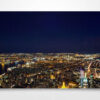 City lights of New York at night Wall Art Print City lights of New York at night Wall Art Print