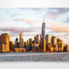 New York Cityscape Sunset Wall Art Print New York Cityscape Sunset Wall Art Print