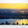 Sunset over the Hudson River Landscape Wall Art Print Sunset over the Hudson River Landscape Wall Art Print