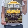 Man Holding Class 47 47765 Wall Art Print Man Holding Class 47 47765 Wall Art Print