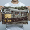 Man Holding Class 31 31271 Wall Art Print Man Holding Class 31 31271 Wall Art Print