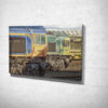 GBRF and Freightliner Class 66s Canvas Print GBRF and Freightliner Class 66s Canvas Print