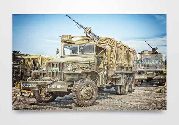 GMC WW2 Truck Wall Art Print