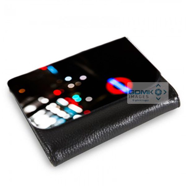 Medium Wallet Abstract London Lights