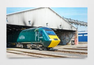 GWR Class 43 HST 43093 at Old Oak Common Wall Art Print