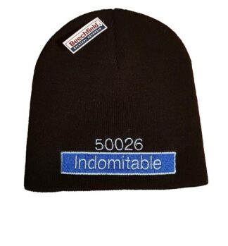 50026 Indomitable Nameplate and Number Beanie Hat