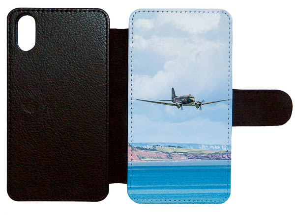 Dakota over the sea iphone x flip case