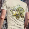 Jeep and Dakota Tshirt back
