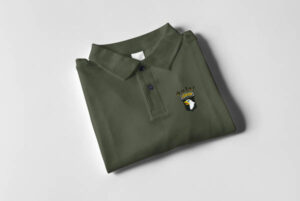 101st Airborne NUTS Polo Shirt Khaki