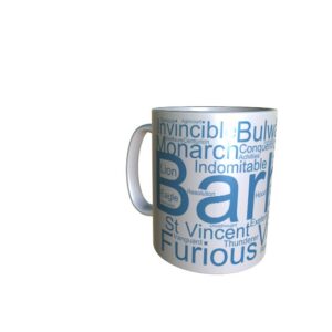 50016 Barham Word Art Mug