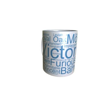50036 Victorious Word Art Mug