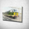 Class 35 D7017 Hymek Digital Art Canvas Print Class 35 D7017 Hymek Digital Art Canvas Print