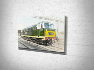 Class 35 D7017 Hymek Digital Art Canvas Print