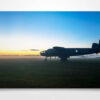 B25 at Dawn Wall Art Print B25 at Dawn Wall Art Print