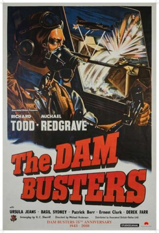 Dambusters Film Poster 75th Anniversary Version
