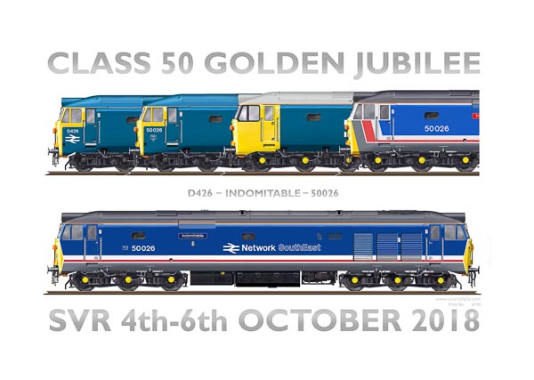 50026 Evolution from D426 to 50026 In NSE Revised livery