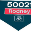 50021 Rodney dog bandana