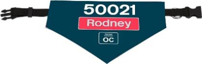 50021 Rodney dog bandana