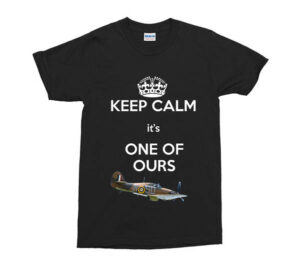 Keep Calm its one of ours t-shirt black Keep Calm its one of ours t-shirt black