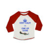 keep calm its one of ours toddler baseball tee red keep calm its one of ours toddler baseball tee red