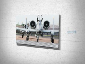 2 USAF A10 Tankbuster aircraft Canvas Wall Art Picture 2 USAF A10 Tankbuster aircraft Canvas Wall Art Picture