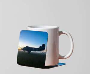 B25 Dawn Mug Coaster