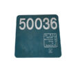 Class 50 50036 LL Weathered Number and Data Panel Coaster Class 50 50036 LL Weathered Number and Data Panel Coaster