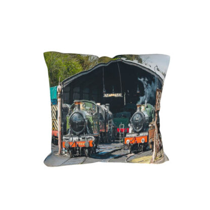 GWR Steam Locos on Shed cushion