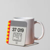 37019 RF Distribution Mug Coaster 37019 RF Distribution Mug Coaster